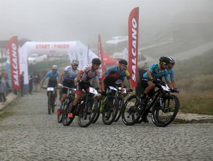 Rize'de Uluslararası Dağ Bisikleti Yarışları Yapıldı 
