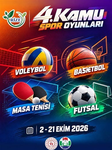 4. KAMU SPOR OYUNLARI BAŞLIYOR!
