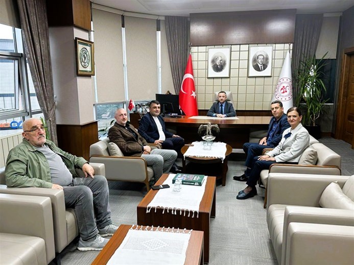 MHP Rize İl Başkanı ve Yönetim Kurulundan Ziyaret