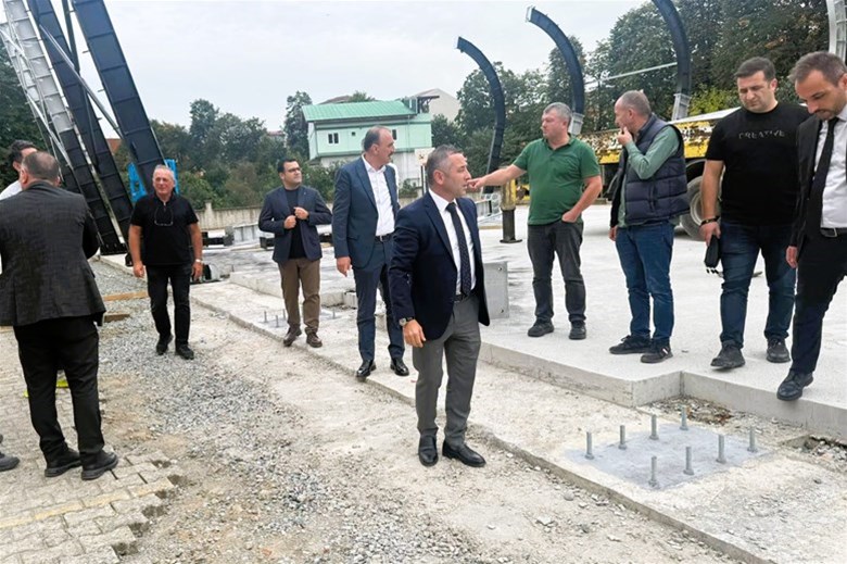 Ardeşen Yavuz Selim Ortaokulu Spor Salonu İçin Çalışmalar Sürüyor