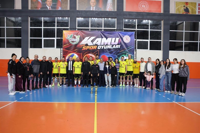 Gelin Spor Yapalım” 4. Kamu Oyunları Voleybol Turnuvası Sona Erdi