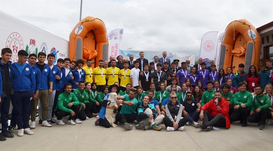 Intercıty Rafting 2024 Türkiye Şampiyonası Yarışları Tamamlandı