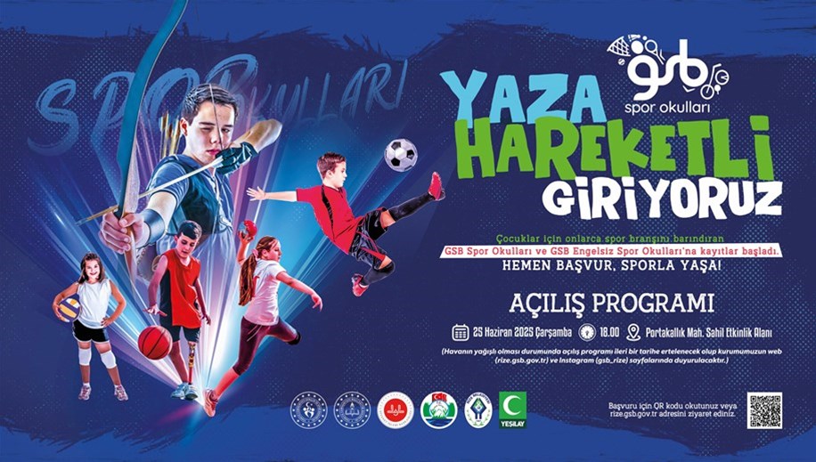 GSB Spor Okulları Kayıtları Başladı