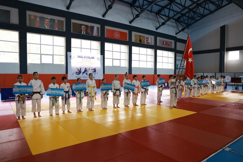 Okul Sporları Judo Küçükler Grup Birinciliği Müsabakaları Çayeli'nde Yapıldı